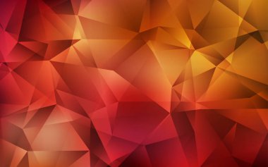 Koyu kırmızı vektör soyut mozaik arkaplan.