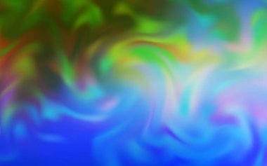 Açık Mavi, Yeşil vektör bulanık arkaplan.