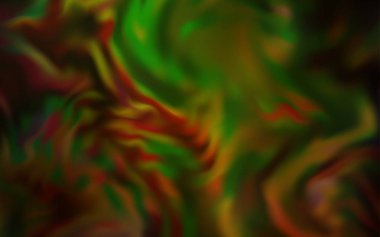 Koyu Yeşil, Sarı vektör soyut parlak desen.