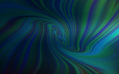 Koyu mavi vektör arka plan gökada yıldız ile.