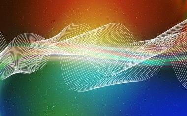 Açık Mavi, Sarı vektör modern zarif fon.