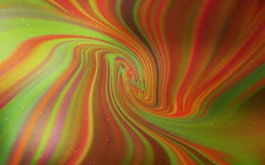 Gece gökyüzü yıldızları ile Koyu Kahverengi vektör deseni.