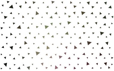 Koyu Pembe, Yeşil vektör düşük poli doku.