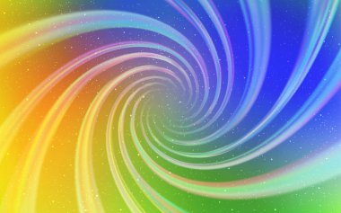 Çok renkli vektör arka plan gökada yıldız ışık.