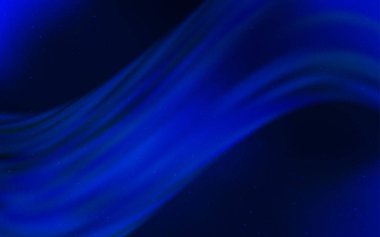 Koyu mavi vektör düzen kozmik yıldız ile.