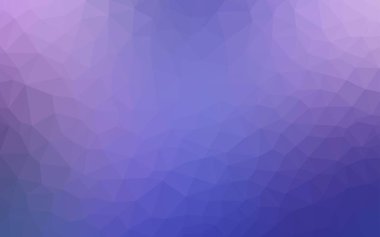 Açık Pembe, Mavi vektör çokgen soyut fon.