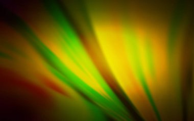 Koyu yeşil, sarı vektör bulanık şablon.