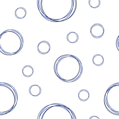 Pembe ışık, vektör sorunsuz düzen daire şekilleriyle birlikte mavi.