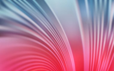 Açık Mavi, bükülmüş çizgilerle kırmızı vektör dokusu.