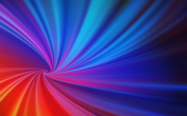 Açık Mavi, Kırmızı vektör soyut düzeni.