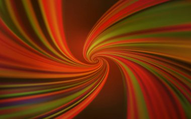 Wry çizgileri ile Açık Turuncu vektör arkaplanı.