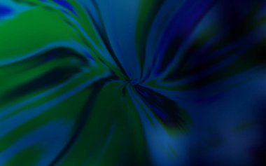 Eğri çizgileri olan koyu mavi vektör şablonu.