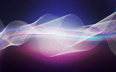 Açık Pembe, Mavi vektör bulanık desen.