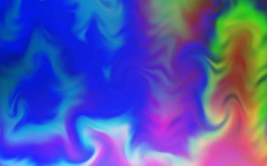 Açık Mavi ve Yeşil vektör soyut parlaklığı bulanıklaştırdı.