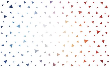 Açık Mavi, Kırmızı vektör çokgen arkaplan.