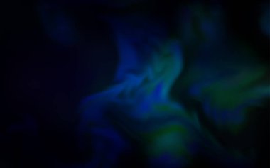 Koyu mavi, yeşil vektör renkli arkaplan bulanıklığı.