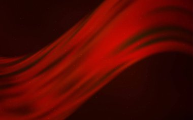 Kozmik yıldız ile koyu kırmızı vektör düzeni.