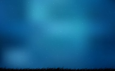 Hafif mavi vektör şablon alan yıldız.