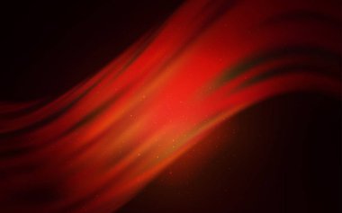 Gece gökyüzü desenle koyu kırmızı vektör yıldız.