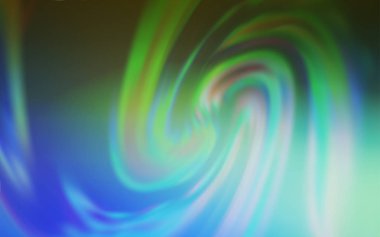 Açık Mavi ve Yeşil vektör parlak şablonu bulanıklaştırdı.