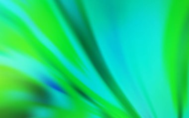 Açık Yeşil vektör renkli bulanık arkaplan.