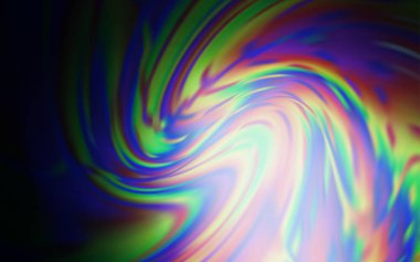 Koyu mavi vektör parlak şablonu bulanıklaştırdı.