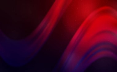 Lacivert, uzay yıldızları ile kırmızı vektör şablonu.