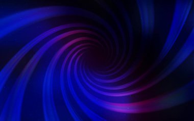 Koyu pembe, alanı şablonuyla mavi vektör yıldız.