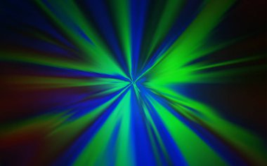 Koyu mavi, yeşil vektör modern zarif düzen.