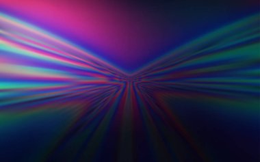 Koyu Pembe, Kavisli çizgileri olan mavi vektör arka planı.