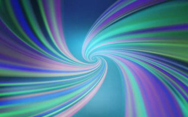 Kavisli çizgiler ile açık mavi vektör dokusu.