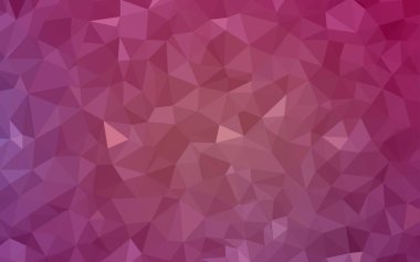 hafif pembe vektör poligonal arka plan.