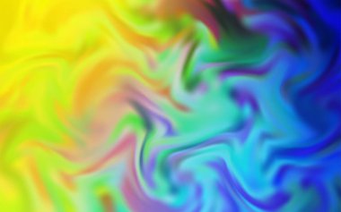 Açık Mavi, Sarı vektör parlak şablonu bulanıklaştırdı.