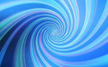 Gökada yıldız ışık mavi vektör arka plan.