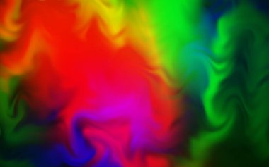 Koyu Çokrenkli vektör soyut düzeni.