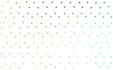 Açık Yeşil vektör gradyan üçgenler doku.