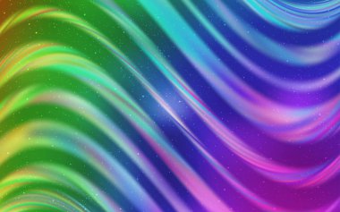 Işık çok renkli vektör şablon alan yıldız.