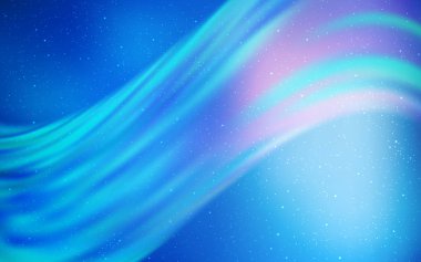 Astronomik yıldızlar ile açık mavi vektör arka plan.