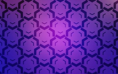 Açık Mor, eğri çizgileri olan pembe vektör şablonu.