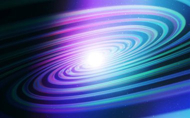 Koyu pembe, alanı şablonuyla mavi vektör yıldız.