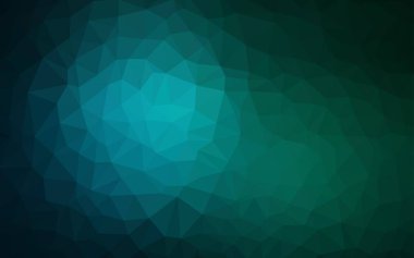 Açık Mavi, Yeşil vektör soyut mozaik arkaplan.