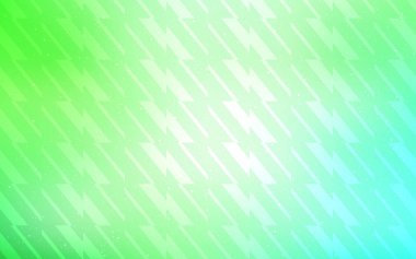 Renkli çizgileri olan açık yeşil vektör dokusu.
