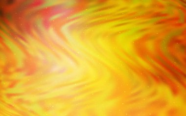 Turuncu vektör doku ile Samanyolu yıldız ışık.