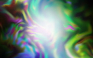 Açık Mavi, Yeşil vektör soyut parlak şablon.