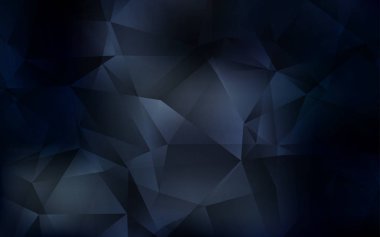 Koyu Gri vektör düşük poli düzeni.