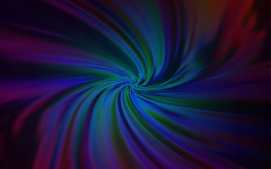 Koyu mavi vektör soyut parlak şablon.