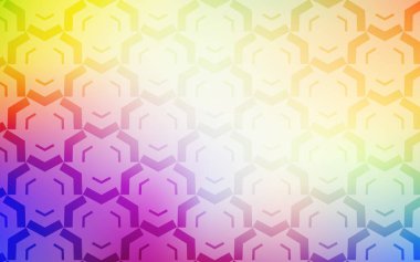 Wry çizgileri ile hafif Çokrenkli vektör şablonu.