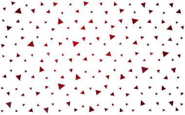 Koyu Kırmızı vektör parlayan üçgen zemin.