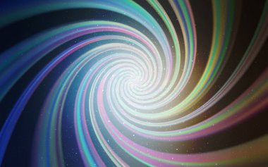 Açık mavi, Samanyolu yıldızlarıyla sarı vektör dokusu.