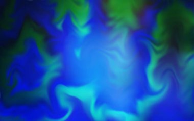 Açık BLUE vektörü soyut parlak şablonu bulanıklaştırdı.